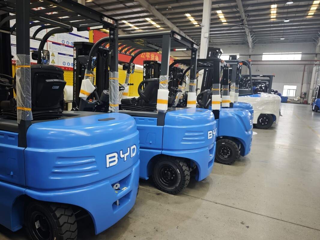 BYD سلسلة الباردة رافعة شوكية حالة | انخفاض درجة حرارة نظيفة بطارية ليثيوم رافعة شوكية التخزين البارد اللوجستية تطبيق الحل(الرقم1)