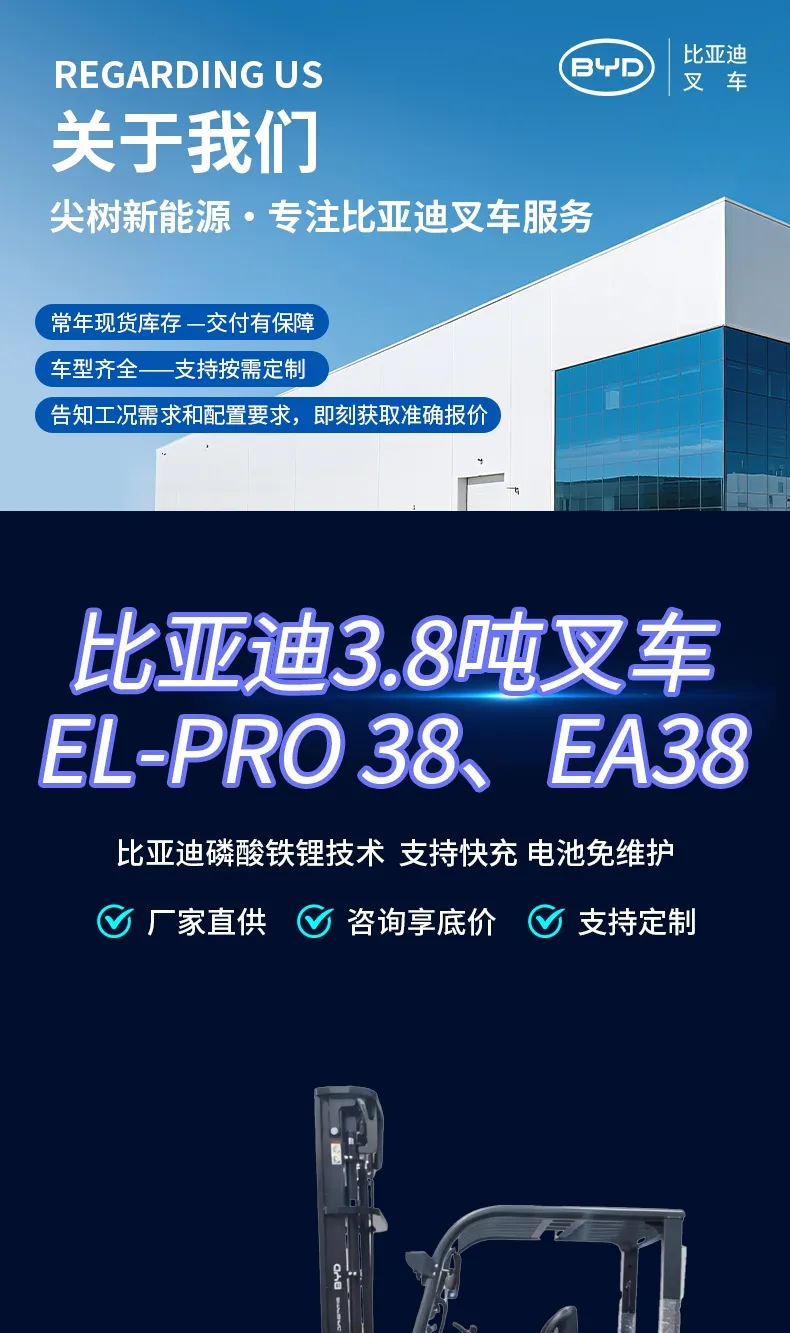 BYD 3.8 طن رافعة شوكية كهربائية(الرقم1) BYD 3.8 طن رافعة شوكية كهربائية(الرقم1)